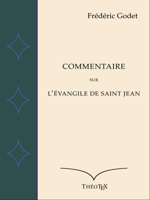 cover image of Commentaire sur l'Évangile de Saint Jean